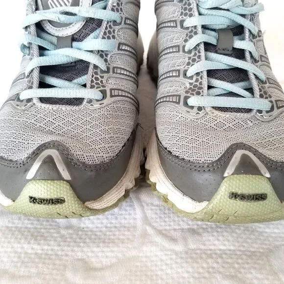 K-Swiss Tubes Sneakers Gray Athletic Shoes Women's Size 7 - Picture 5 of 16